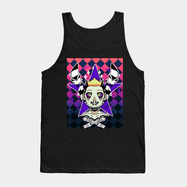 Punk rock/ anime style/gothic/rockstar Tank Top by PeligroVisual